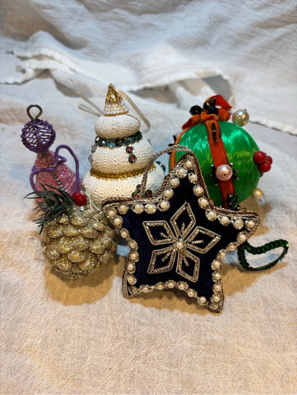 Vintage Handmade Ornaments